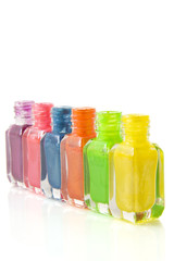 Colorful nailpolish