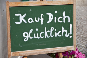 Kauf dich gluecklich