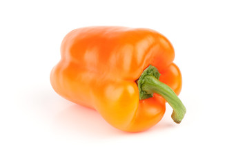 Fresh orange raw paprika