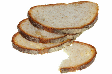 Fresh sliced bread