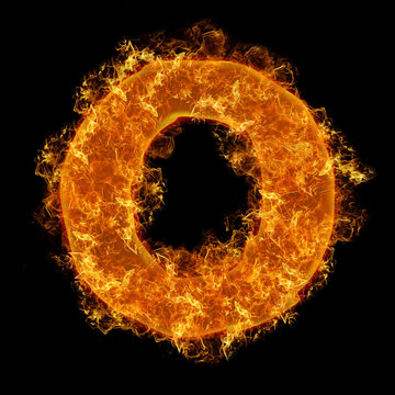 Fire small letter O