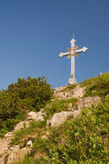 Gipfelkreuz berg berggipfel Kreuz bergsteigen bergwandern