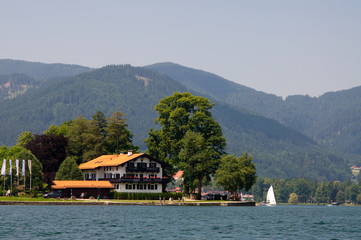 Seegrundstück Haus See Bergsee Ufer Küste Grundstück