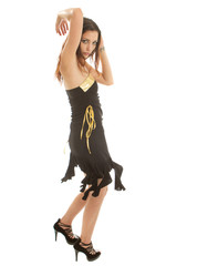 Young stylish dancer