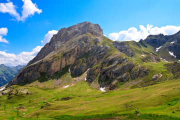 Colac mountain in Dolomites