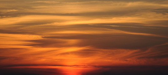Fototapeta na wymiar evening sky texture