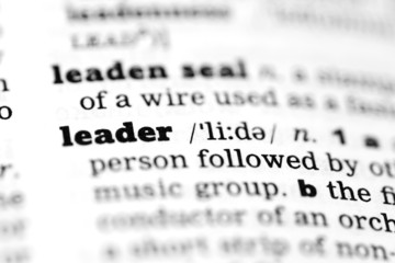 Leader-Dictionary definition