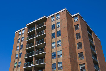 Tall apartment building Residential architecture