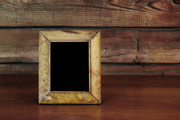 Fototapeta premium frame on table