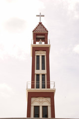 Obraz premium Catholic Church at Had Yai, Song Khla, Thailand.