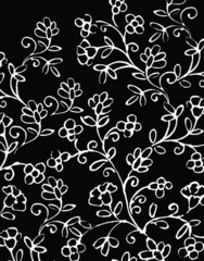 花柄のパターン