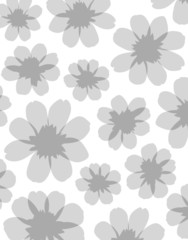 花柄のパターン