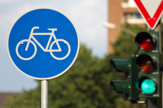 Fototapeta Radweg