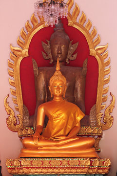 buddha image, Wat Don Ngoa, Borabue, Mahasarakam