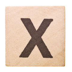 Obraz premium Letter X