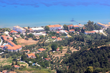 Fototapeta na wymiar Overview on Zakynthos island
