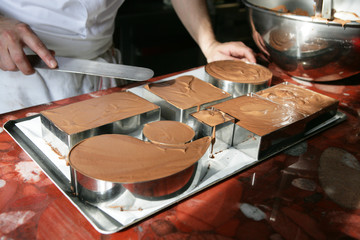 Fototapeta na wymiar Pâtisserie chocolat