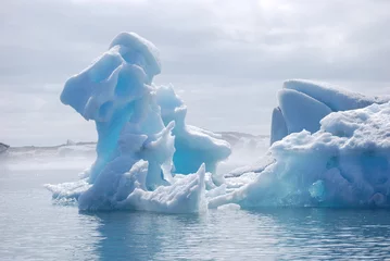 Selbstklebende Fototapete Gletscher Gletscherlagune