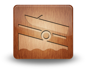 Wooden Icon "Boat Ramp"