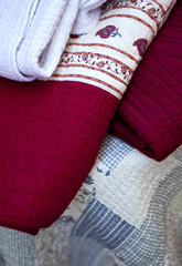 linge, couverture, édredon, décoration et confort