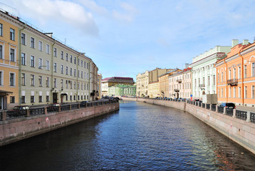 Fototapeta na wymiar St. Petersburg, river Mojka