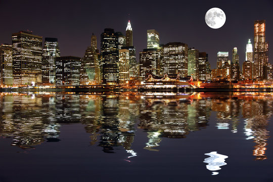 Fototapeta Lower Manhattan