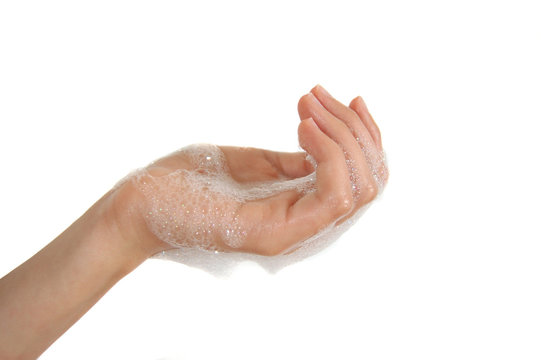 Soapy Hand