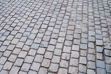 The brick street for the background