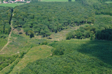 vue aérienne