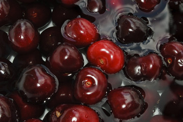 Cerezas en el Agua