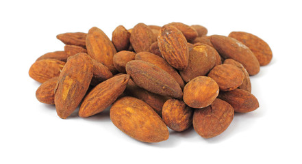 Group of tamari flavored almonds