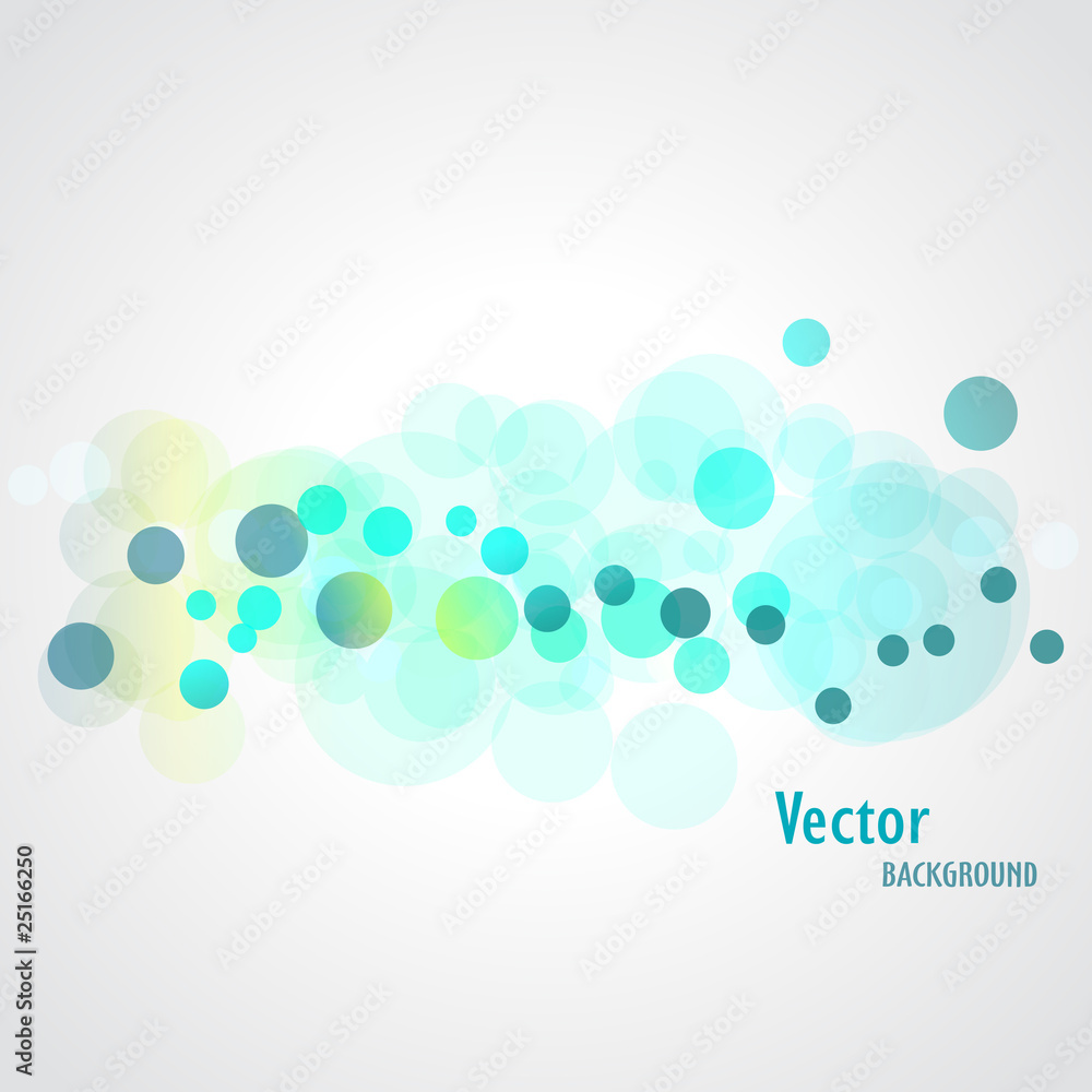 Sticker vector abstract background