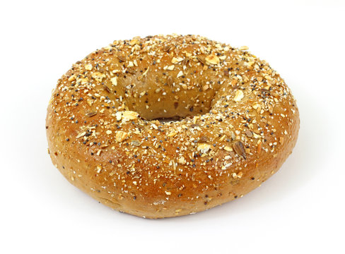 Whole Grain Wheat Bagel