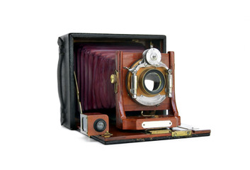 Vintage Wood Camera