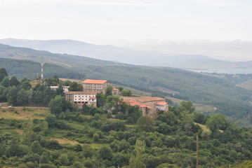 Fototapeta na wymiar Monasterio Montesclaros, Cantabria, Spain