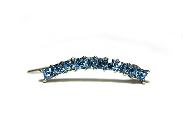 Diamond brooch