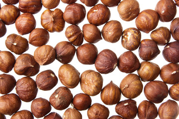 Nuts - abstract background