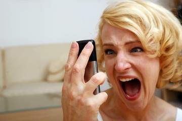 Streit am Telefon