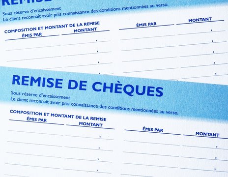 Remise de ch&egrave;ques