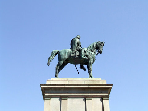 Roma - statuta a Giuseppe Garibaldi