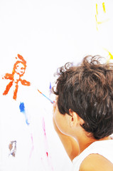 enfant garçon 5 ans loisir et création peinture