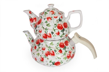 çaydanlık hot tea breakfast ceramic porcelain