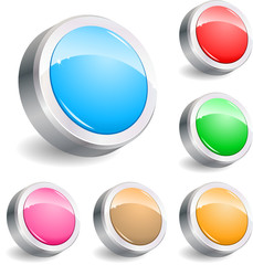 Empty buttons set different colors