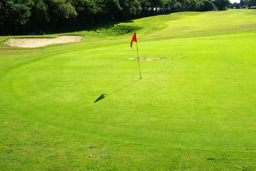 Obraz premium Terrain de golf
