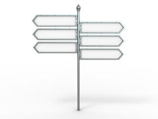 Obraz premium Empty boards. Solution