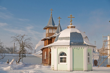 Деревянная церковь Спасо-Казанский Симанский монастырь
