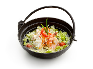 Seafood and Chicken Soup
