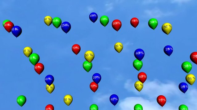 Rabatt-Luftballons