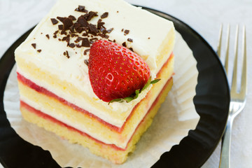 Strawberry cake