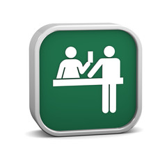 Ticket purchase sign